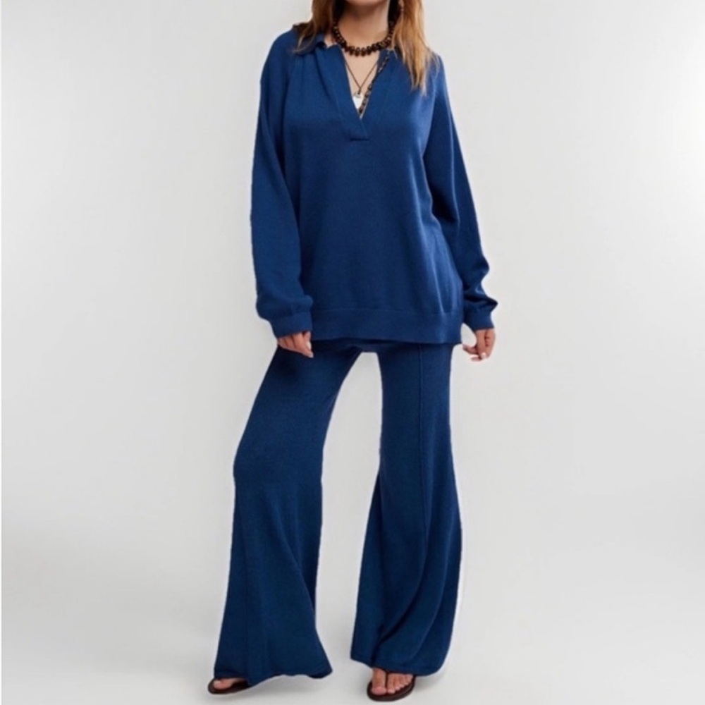 Free People Beach Drea Set in Blue, SIZE XS / S